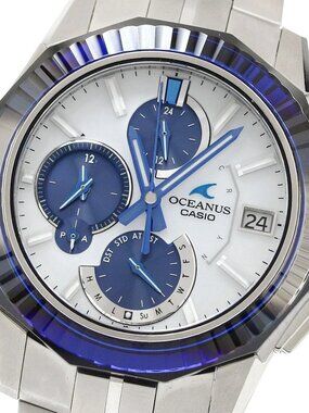 CASIO OCEANUS CASIO WATCH Solar Powered Radio Men's_945120